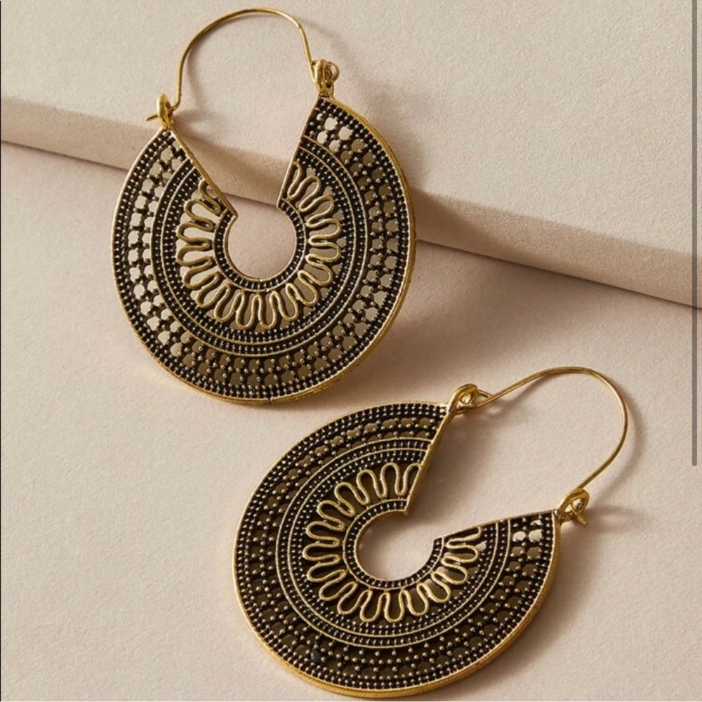 Boho Earrings in Gold
